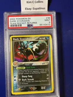 Pokemon Dark Gyarados #36 PSA 9 EX Team Rocket Returns Non Holo - Image 1