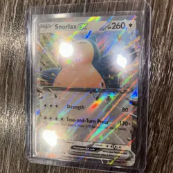 Snorlax Ex 76/131 Pokemon TCG S&V Prismatic Evolutions Double Rare Holo NM - Image 1