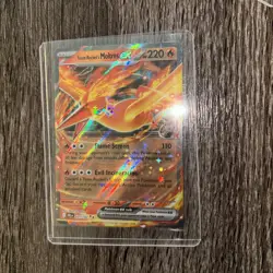 Team Rocket’s Moltres Ex 31/182 Double Rare Pokemon Destined Rivals - Image 2