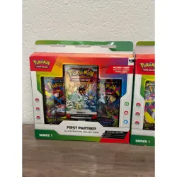 2 x Pokemon TCG: First Partner Illustration Collection: Series 1 [New][Sealed] - Image 2