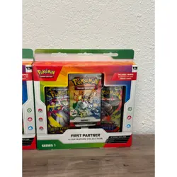 2 x Pokemon TCG: First Partner Illustration Collection: Series 1 [New][Sealed] - Image 3