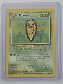 Kakuna 41/75 Neo Discovery Uncommon - Pokemon TCG - NM - Image 1