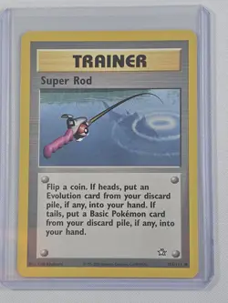 Pokemon TCG Super Rod Neo Genesis 103 Regular Unlimited Common - NM - Image 1