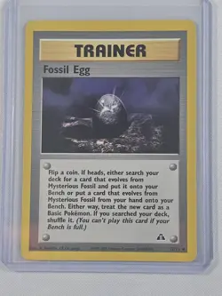 Pokemon Fossil Egg (72/75) Neo Discovery NM - Image 1