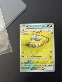 Grotle 164/162 SV05: Temporal Forces Holo Illustration Rare Pokemon TCG - Image 1