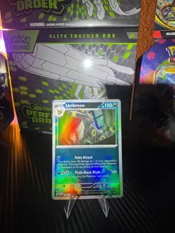 Pokemon TCG Umbreon (Poke Ball) Reverse Holo Rare 059/131 Prismatic Evolutions - Image 1