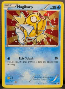 Shiny Magikarp Holo Black Star Promo XY143 LP Pokemon TCG - Image 1