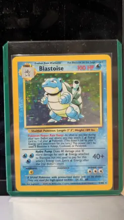 Blastoise 2/102 Base Set Holo Rare 1999 Pokemon TCG -REDUCED PRICE - Image 3
