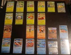 Pokemon Prismatic Evolutions Near Complete Base Master Set 9RH/14EX/2AS Missing - Image 1