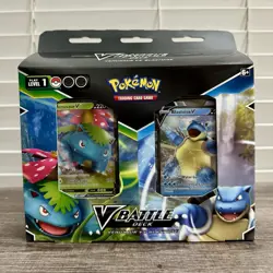 Pokemon TCG Blastoise & Venusaur V Battle Deck Bundle (Factory Sealed) - Image 1