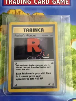 Pokemon Rocket's Hideout 63/64 Neo Revelation Uncommon Regular English 2000 - Image 1