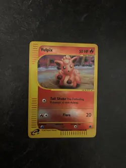 Vulpix 136/165 Expedition Base Set Reverse Holo Pokemon TCG (LIGHT PLAY) - Image 1