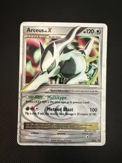 Arceus LV.X DP56 Diamond and Pearl Holo Black Star Promo Pokemon - Image 1