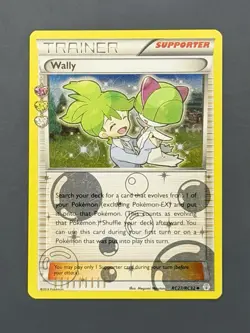 Wally RC27/RC32 Trainer Generations Radiant Collection Holo 2016 Pokemon LP - Image 1
