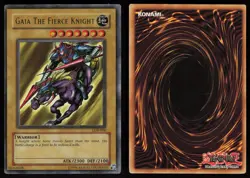 Gaia The Fierce Knight LOB-006 The Legend of Blue Eyes White Dragon Yu-Gi-Oh - Image 3