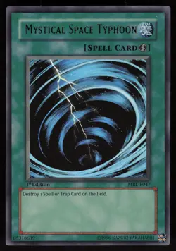 Mystical Space Typhoon MRL-E047 047 Ultra Rare 1st Edition EURO Yu-Gi-Oh - Image 1