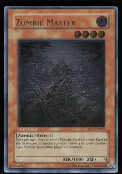 Zombie Master (UTR) TAEV-EN039 Ultimate Rare Yu-Gi-Oh - Image 1