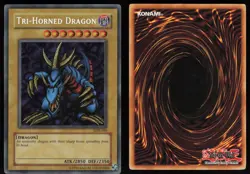 Tri-Horned Dragon (LOB-000) LOB-000 Secret Rare Yu-Gi-Oh - Image 3