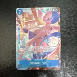 One Piece Bandai Nefeltari Vivi EB04-025 Foil 7 Cost 4000 Alabasta Character - Image 1