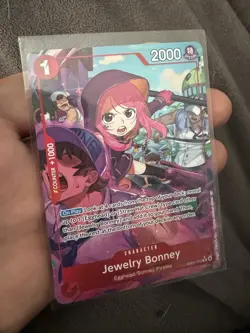 One Piece TCG Jewelry Bonney EB04-002 Alternate Art English - Image 1