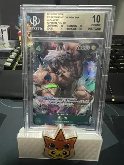 2023 One Piece Awakening of the new era Japanese #op05032 Pica SR BGS 10 - Image 1