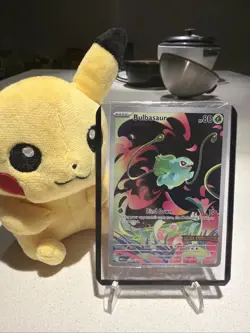 Pokemon TCG Mega Evolution Bulbasaur Card 133/132 Stamped Promo, Sealed - Image 1