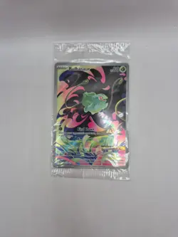 Pokemon TCG Card Bulbasaur 133/132 Mega Evolution Stamped Promo - Sealed - Image 1