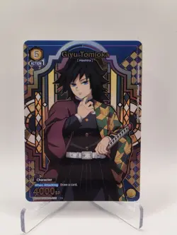 Giyu Tomioka 1 Star Demon Slayer Union Arena Card - Image 1