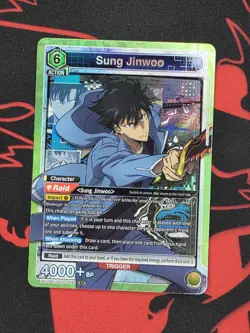 Union Arena UE17BT Solo Leveling - Sung Jinwoo SLG-1-049 SR - English - Image 1