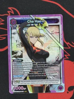 Union Arena Solo Leveling - Cha Hae-in SR Super Rare SLG-1-011 - Image 1