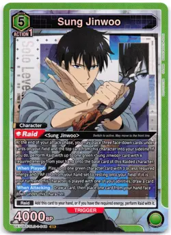 Sung Jinwoo SR UE17BT/SLG-1-048 Union Arena: SOLO LEVELING - Image 1