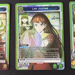 Solo Leveling Union Arena Lot of 9 SR & AP NM 2x Sung Jinwoo Included - Image 4