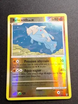 EXC NM Relicanth SH8 Platine Vainqueurs Supremes Carte Pokemon FR - Image 1