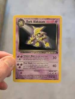 Pokemon Card - Dark Alakazam Team Rocket 18/82 Rare Non-Holo LP/MP - Image 1