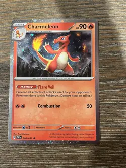 Charmeleon Cosmos Holo Promo 008/091 Charizard ex Special Collection NM - Image 1