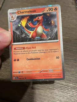 Charmeleon Cosmos Holo Promo 008/091 Charizard ex Special Collection NM - Image 2