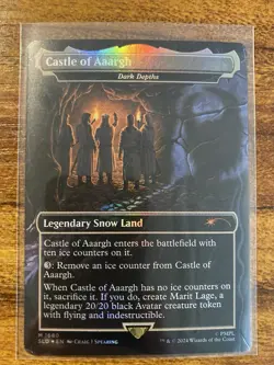 MTG✨CASTLE OF AAARGH (Dark Depths) & MARIT LAGE FOIL Set✨SLD X Monty Python MINT - Image 3