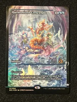 Harmonized Crescendo (0384) (Showcase) Lorwyn Eclipsed Foil - Image 5