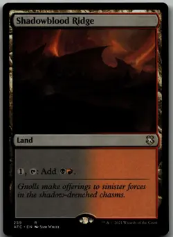 Shadowblood Ridge R Commander: Adventures in the Forgotten Realms 259 LP - Image 1