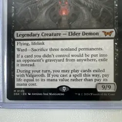 Valgavoth, Terror Eater Duskmourn Legendary Creature Mythic Black 0120 Manzanedo - Image 4