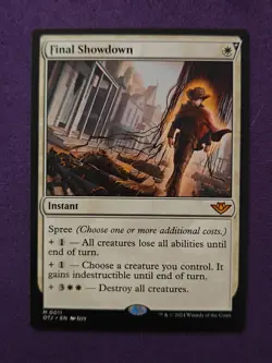 Final Showdown Outlaws of Thunder Junction Regular - NM #11 MTG OTJ - Image 1