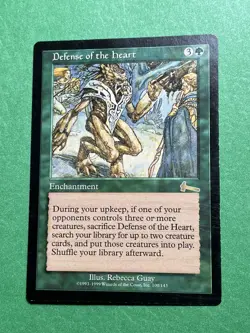**Defense of the Heart** ~Urza's Legacy~ MTG: Magic, Light Play (LP) - Image 1
