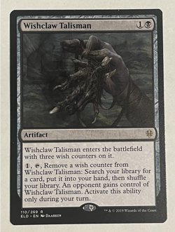 Wishclaw Talisman NM Throne of Eldraine MTG - Image 1