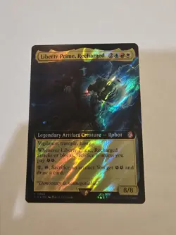 Liberty Prime, Recharged (Extended Art) (Surge Foil) Universes Beyond:... - Image 1