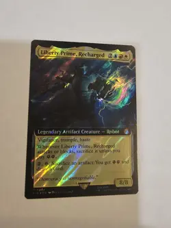 Liberty Prime, Recharged (Extended Art) (Surge Foil) Universes Beyond:... - Image 2