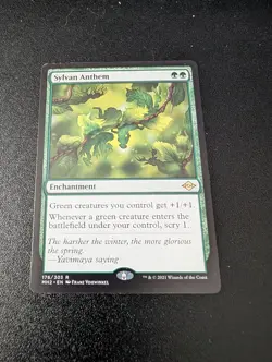 MTG - Sylvan Anthem ~ #176-Modern Horizons 2-Regular-LP - Image 1