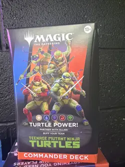 Magic the Gathering - Teenage Mutant Ninja Turtles Single Commander Deck - Image 1
