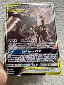 Pokemon TCG Umbreon & Darkrai GX SM241 Sun & Moon Promo - Image 2