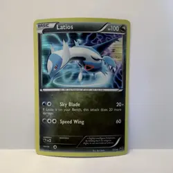 Latios 10/20 BW Dragon Vault Holo Rare Pokemon Card NM - Image 1