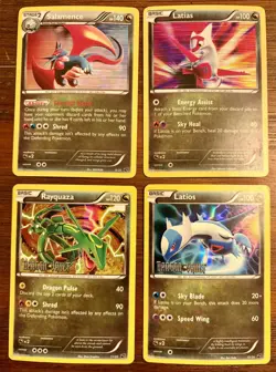 Pokemon Dragon Vault Rare Holo Lot of 4 Cards. Two Stamped. Excellent Condition - Image 1
